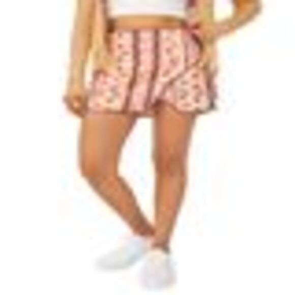 Free People Cleo Printed Wrap Skirt In Multi Combo 12 - Picture 3 of 3